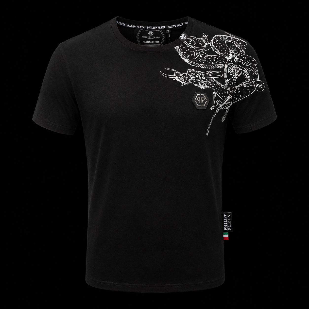 PHILIPP PLEIN - T-shirt Luxury Model Silver